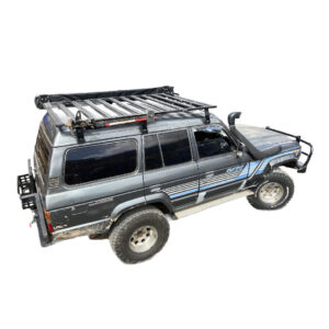 Landcruiser 60 Series Roof Rack elevated rear view