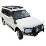 Pajero Generation 4 roof rack front view