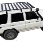 LC76 roofrack top side view