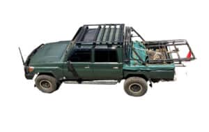 Aerial view lc79 roof rack