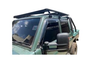 front close view lc79 roof rack